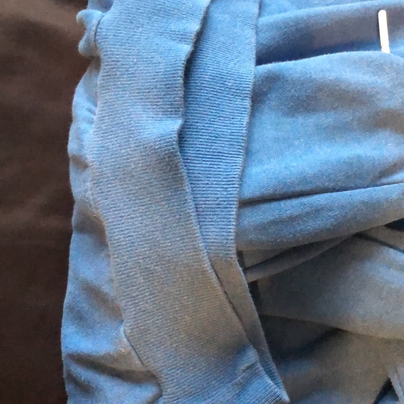 Adidas blue scuba hood & tie pull over hoodie complete with kangaroo pouch Sz M - Picture 10 of 10